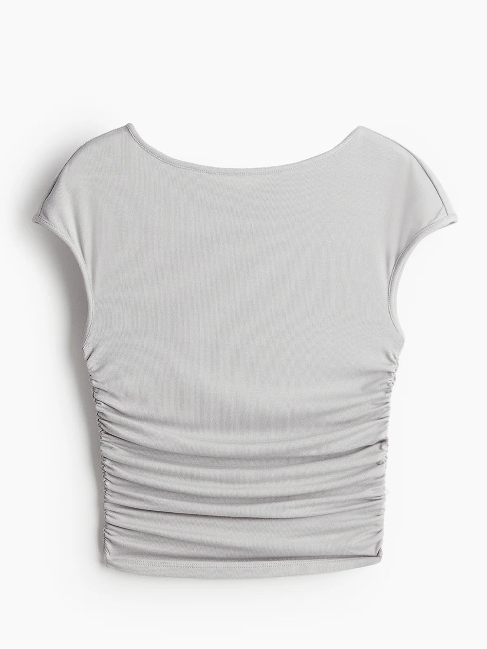🩶NWT // FREE with purchase H&M Gathered Cap Sleeve Top🩶
